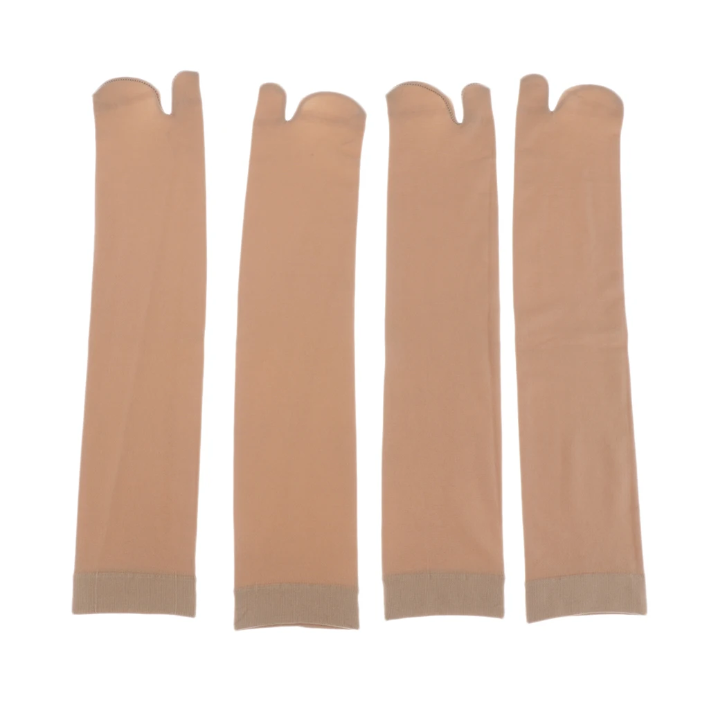 2 Pairs Unisex Japanese Toe Socks Kimono Flop Sandal Split Toe Tabi Ninja Socks