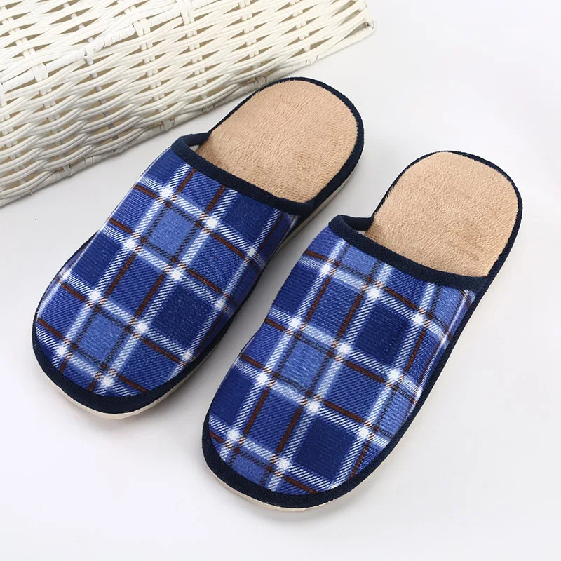 

Japanese Style Spring And Autumn Fabric Slipper NAP Household Indoor Comfortable Slipper Men's Women's Closed-toe Sewing Shoes