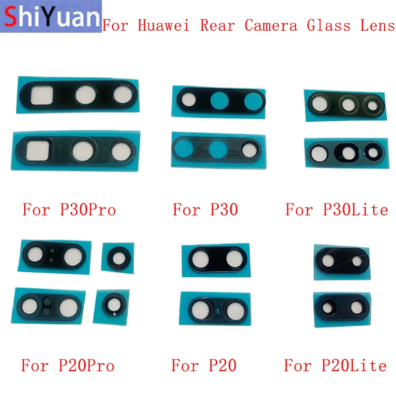 Tanie 10 sztuk oryginalny tylny obiektyw aparatu szkło dla Huawei P30 sklep