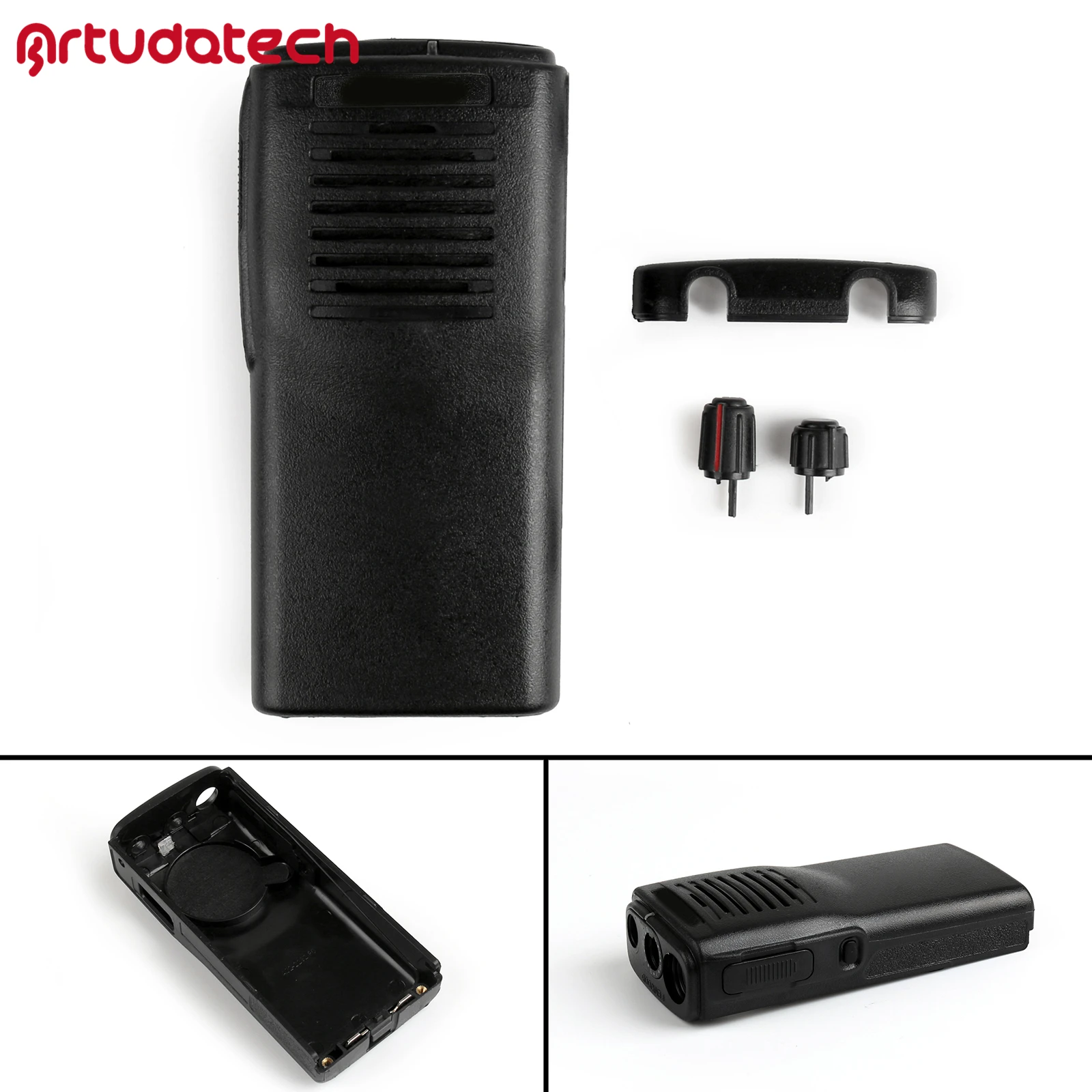 Artudatech передний наружный чехол Корпус Крышка корпуса для Kenwood TK3107 TK2107 TK 3107 2107 walkie Talkie радио Tk-3107