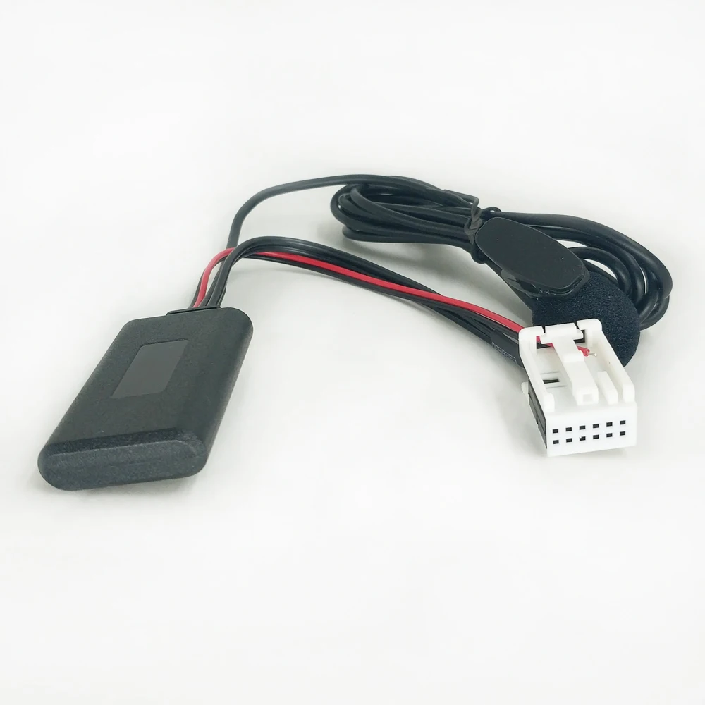 Biurlink 150 см Автомобильный Bluetooth AUX адаптер беспроводной аудио телефонный звонок Громкая связь микрофон для Volkswagen