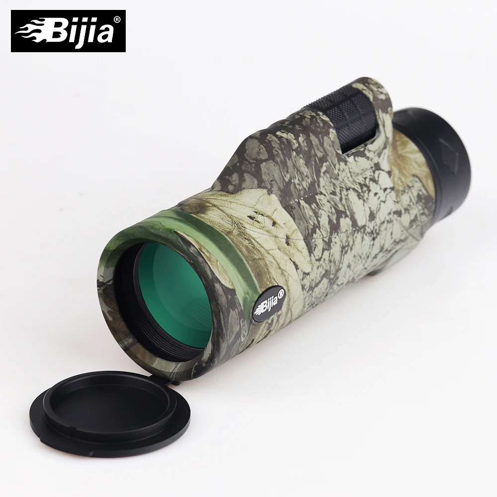 BIJIA 10x42 высокое качество 4 цвета многослойный BAK4 призма Монокуляр охота птица