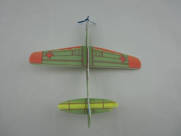DIY образовательная Сборная модель самолета Сборная модель резиновая лента мощный самолет ручной брошенный самолет игрушка
