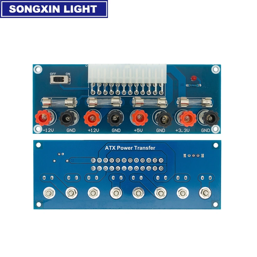 Xhm229 Desktop Pc Chassis Power Atx Transfer To Adapter Board Power