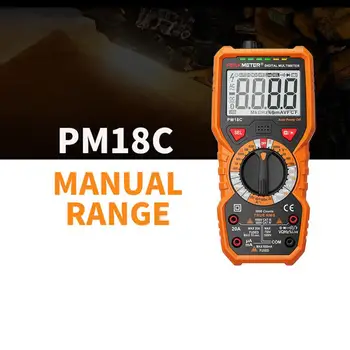 

Digital Multimeter AC/DC Voltage Resistance Capacitance Frequency Temperature Tester
