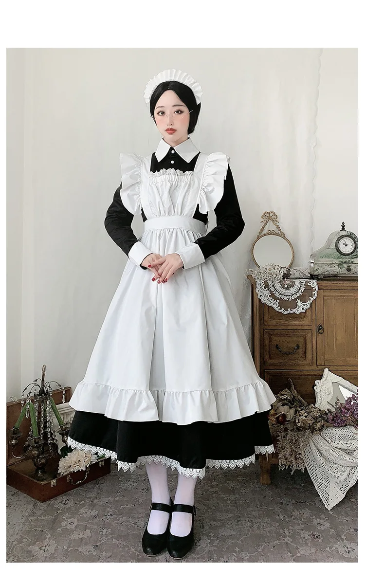 Cosplay&ware Women Maid Outfit Anime Long Dress French Court Lolita Dresses Cosplay Costume -Zentai shop online Ha9899397a2fa438cb8f78d0fc24be5f59.jpg