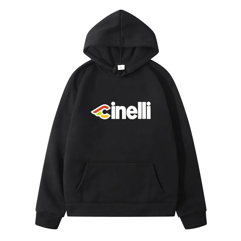 Cinelli-Sudadera con capucha para hombre, jersey de lana para otoño e invierno, novedad de 2020