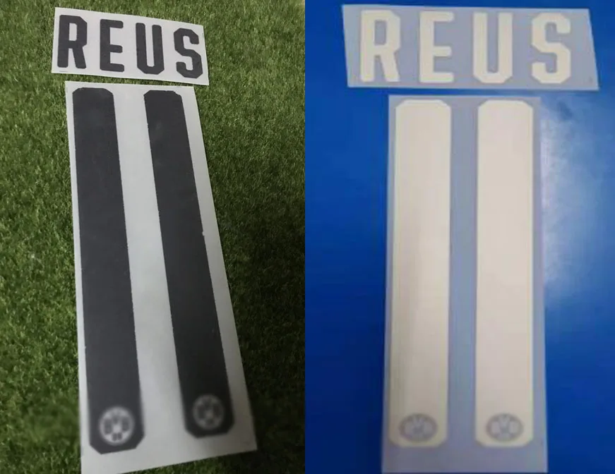 

2019 2020 #11 Reus Nameset #7 SANCHON AMESET Iron On Heat Transfer Soccer Patch Badge