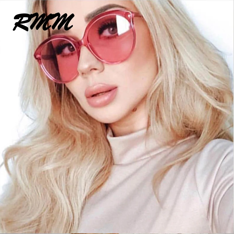 Новинка 2019 богемные прозрачные солнцезащитные очки в большой оправе стиле ретро