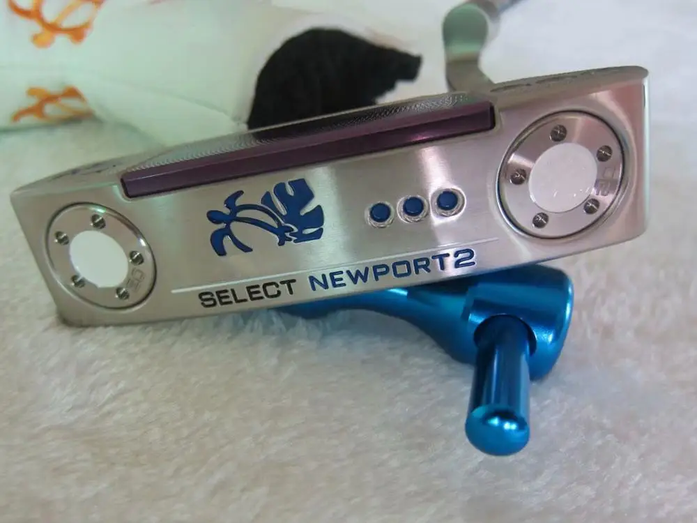 Select newport 2 lucky honu Golf Putter purple color Golf Clubs Putter not driver fairway hybrid irons