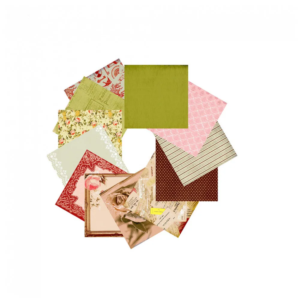 Набор бумаги Perfect Craft "Французское путешествие" 30,5*30,5 см