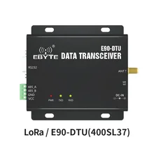 E90-DTU(400SL37) сетевой модем LoRa 433MHz 37dBm RS232 RS485 RSSI PLC LoRa широкоугольный беспроводной модуль