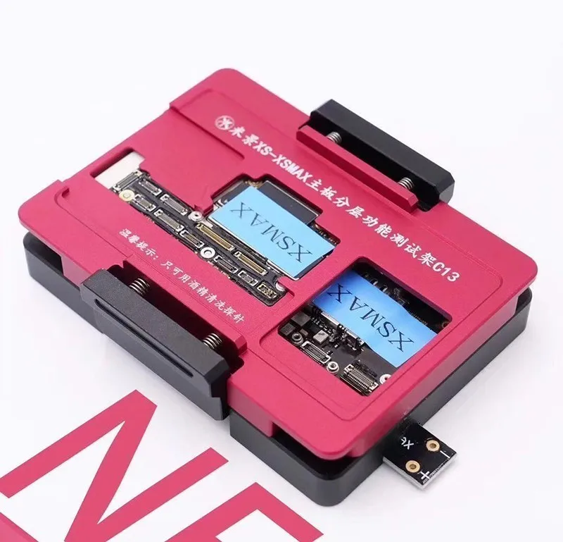 Mj C13 For Iphone X Xs Xs Max Board Function Testing No Meed Welding Upper And Lower Main Board Tester Maintenance Fixture Tool Parts Aliexpress