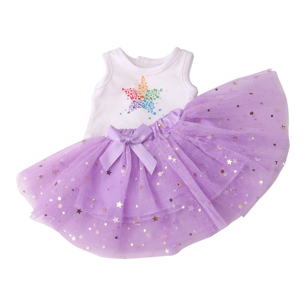 Elegant Party Dress for 18inch American Doll Clothes Accessory