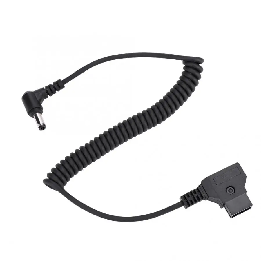 D Tap Штекерный разъем для DC 5 5*2 мм Шнур питания пружинный кабель BMCC BMPC 4K камеры
