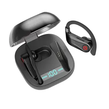 

For HBQ Q62 Powerbeats Pro TWS Bluetooth 5.0 Earphone Stereo Wireless Earbuds Waterproof Headset with Charging Box Earphone