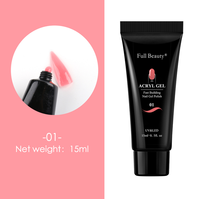 Poly Extenstion Gel For Nails Fast Builder Nail Gel Polish Acrylic Quick Building UV LED Varnishes For Manicure Tool LY1790