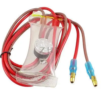 

KSD303-A 2 Wire Lead -7C Normal Open Refrigerator Defrost Thermostat 250V 10A