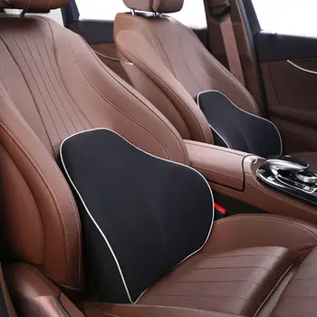 

Car Pillow cushion back pillow car Seat pillow lumbar support for office chair cushion for car Auto Universal 3D Memory Foam