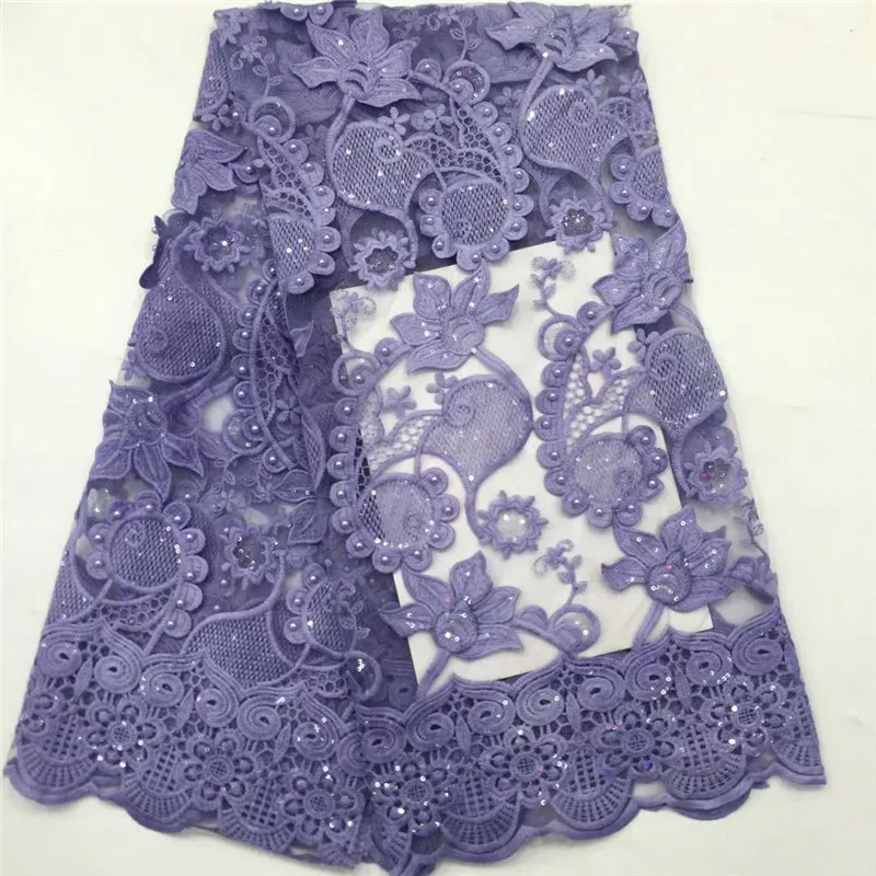 Burgundy Fabric Latest purple African Tull Lace Fabrics High Quality 2019 Nigerian French With Beads And sequins | Дом и сад