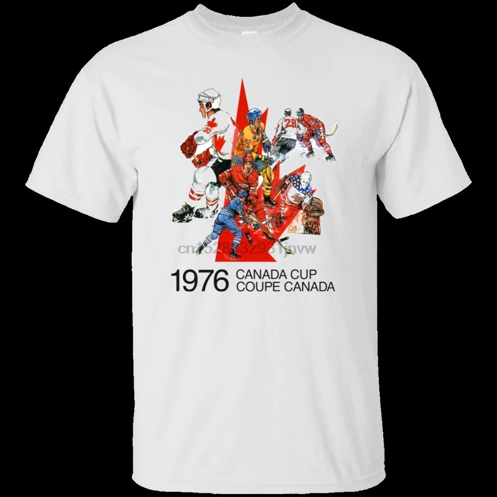 Канадский Кубок хоккея 1972 команда Канады США канадский G200 футболка ультра Хлопок