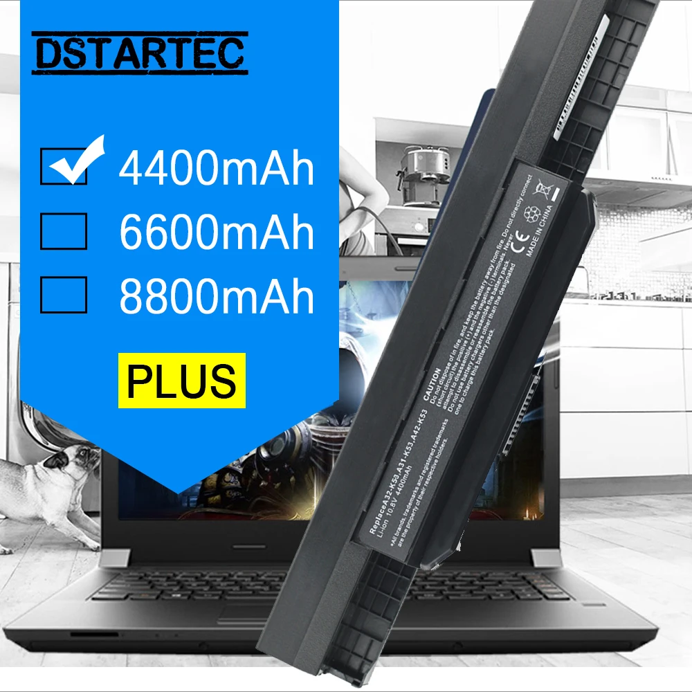 A43 ноутбук Батарея для Asus A32-K53 A42-K53 A31-K53 A41-K53 A43S A43J A53 K43 K53 K53S K43SJ X54C X53U X54H X43 X44 X53 X54 X84
