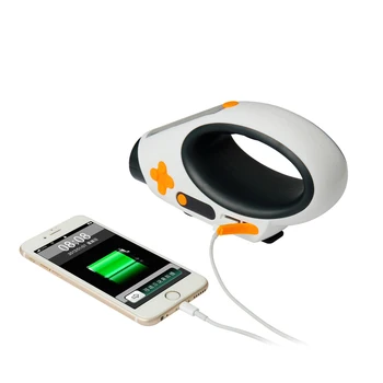 

[Seven Neon]Portable Emergency Solar Dynamo Digital Screen FM/AM Radio Rechargeable For Phone Flashlight Camping Light Tourch