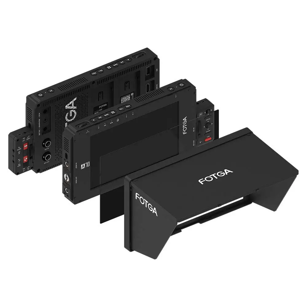 Fotga DP500IIIS A70 7 дюймов FHD ips видео накамерный полевой монитор Поддержка 4K HDMI вход/выход двойной NP-F аккумулятор
