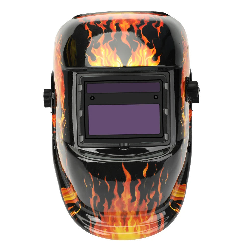 AIRAJ Welding Helmet Solar Automatic Dimming Argon Arc Mask Electrician Welding Protective Gear Motorcycle Helmet