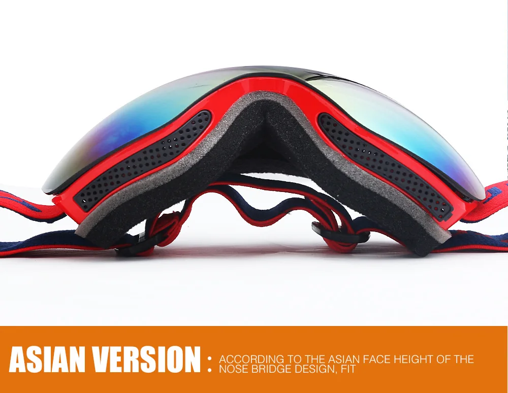 Ski Goggles Eyewear Glasses Snow Skiing and Snowboarding Snowmobile Double Layers UV Protection Man Woman Equipment Dropshippng