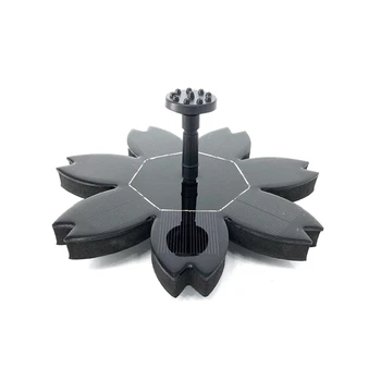 

Flower Shape Water Pump Solar Fountain Power Pump Panel Outdoor Small Mini Fountain Kit for Pond Pool Fish Tank Garden Decoratio