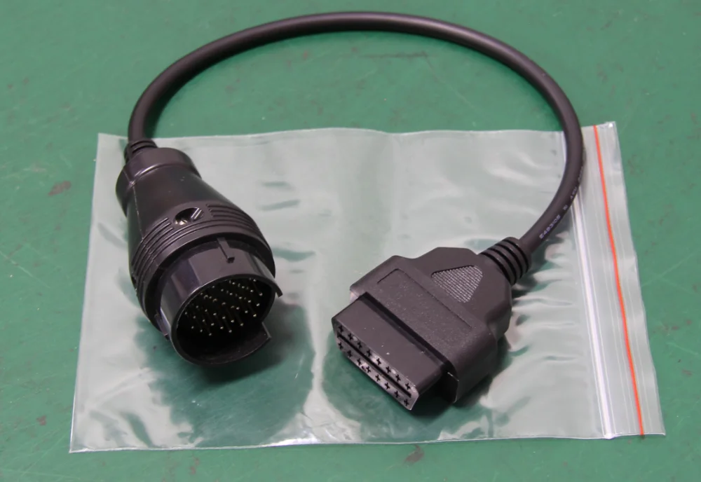Автомобильный диагностический OBD2 14 Pin 38 Pin удлинитель Кабель сканер разъем для MB OBD Авто инструмент для Benz OBD 14 Pin 38 Pin для OBD2 16 Pin