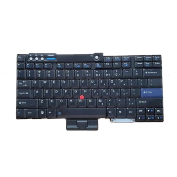 

Laptop keyboard Replacement For Lenovo For Lenovo ThinkPad T60 T60P T61 R60E R61I Z60 T400 R400 W500 English keypad keys Used
