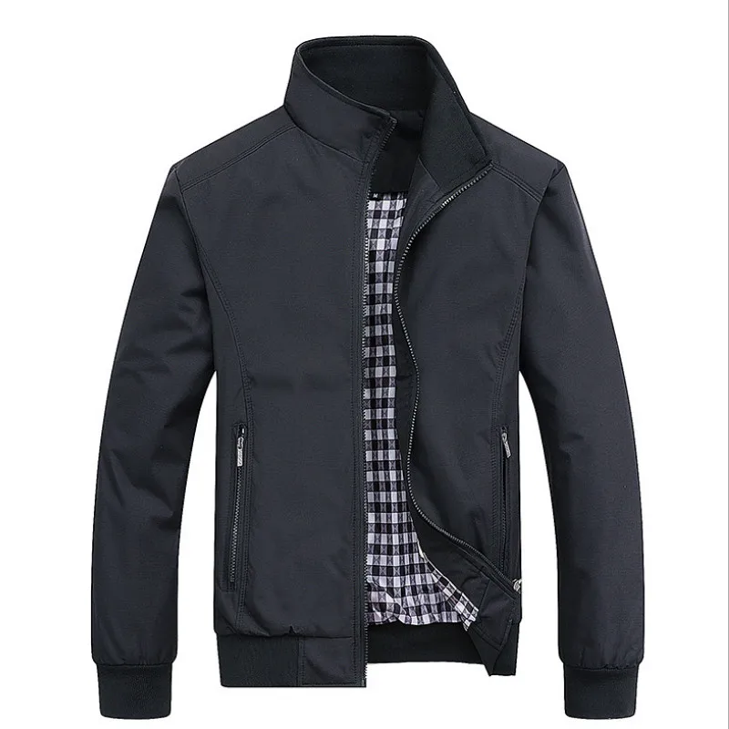 Spring New print Men's Bomber Zipper Jacket Male Casual Streetwear Hip Hop Slim Fit Pilot Coat Men Clothing Asian size 5XL