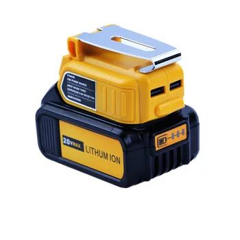 

For Dewalt Adapter DC plug Output 12V 5A DC14-21V Freeshipping