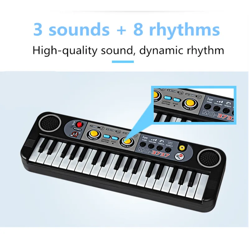 37 keys Electronic Piano Simulation Keyboard Music Piano Children Early Learning Educational Musical Instruments Kids Toys 4
