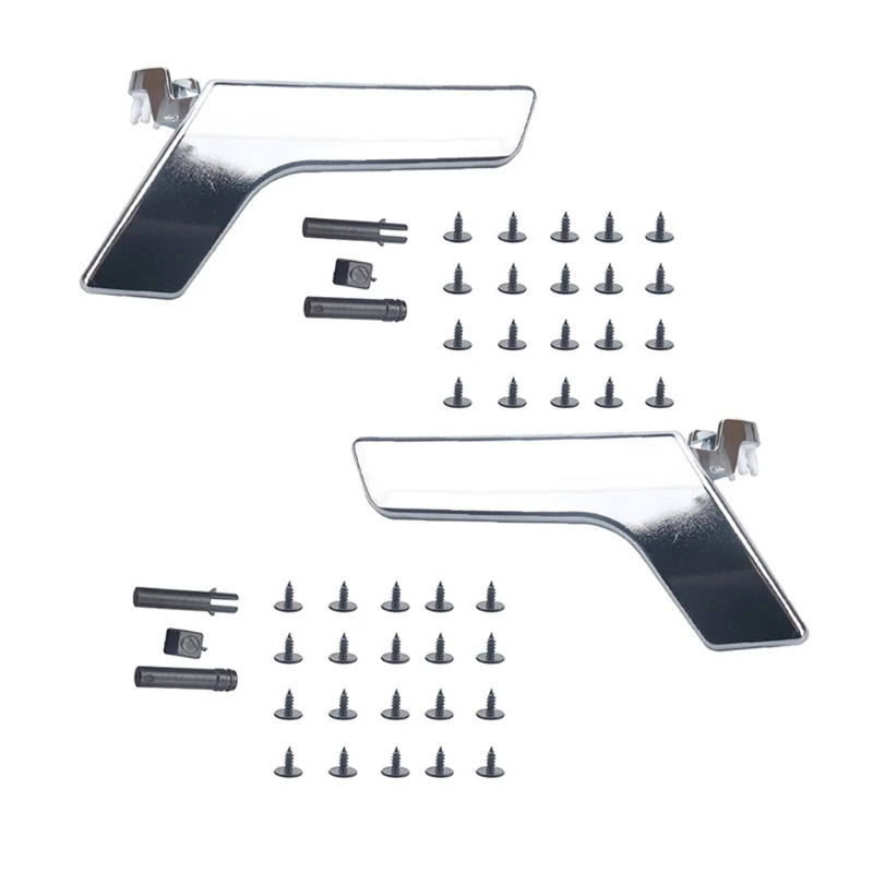 Kit Poignée De Porte Intérieure Gauche Mercedes W204 X204 Classe C - OEM 2047201171 2047201763 2047202763, Finition Mate
