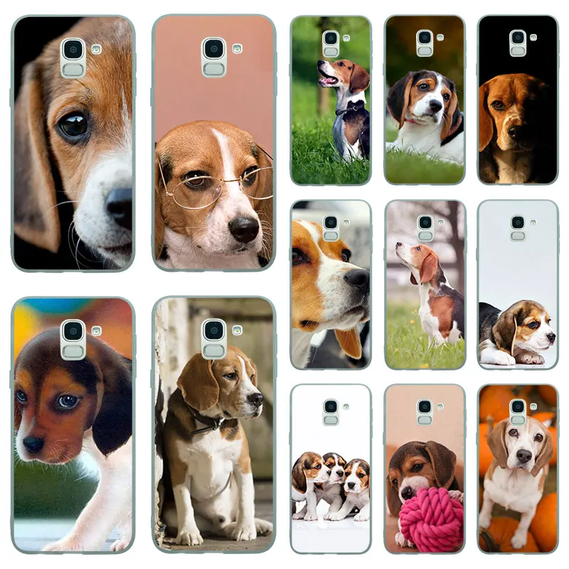 Silicone Cases For Samsung Galaxy J3 J5 J7 2016 2017 J2 Pro J4 J6 J8 2018 my Beagle Matte TPU Phone Case Back Cover |