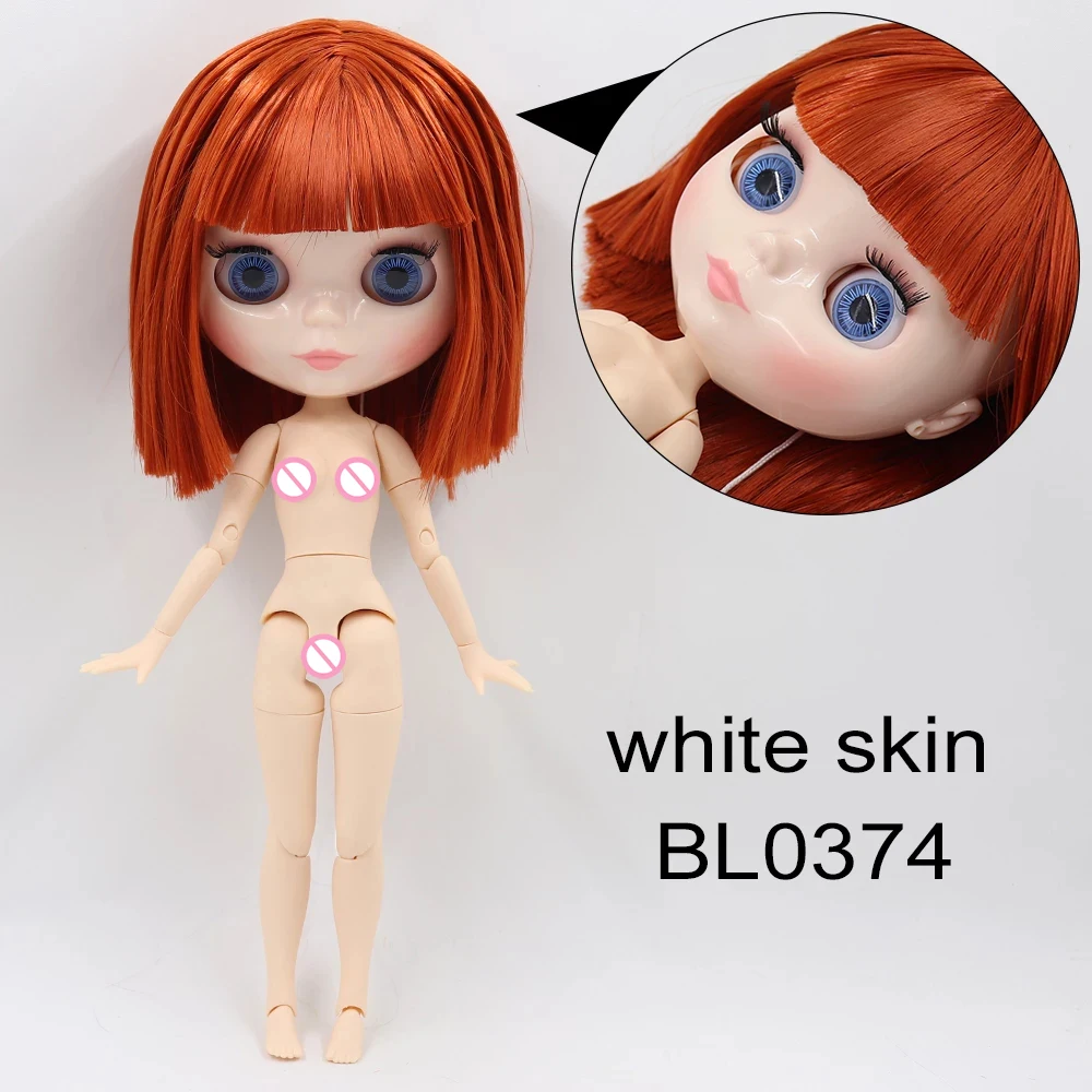 ICY DBS Blyth Doll 1/6 BJD Joint Body White Skin Special Offer On Sale Random Eyes Color 30cm TOY Girls Gift Anime 6