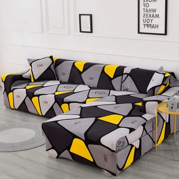 

17 colors 1/2/3/4 Seaters Elastic Sofa Slipcover Stretch Protector Soft Couch Cover Anti-slip Elastic Home Decor Furniture 1PC