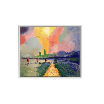 

Modern Minimalist Living Room Decoration Painting Dining Room Mural Bedroom Hanging Painting Abstract Porch Wall Painting Derang