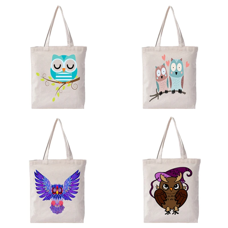 

Handmade Tote Bag Women Shopping Print Original Solid Color Zipper Unisex Fashion Travel Canvas Handbag Pocket Shoulder Bag