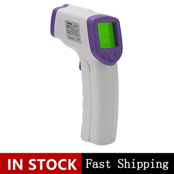 

Stock Digital Thermometer Infrared Body Adult Forehead Non-contact Infrared Thermometer With LCD Backlight dropshipping