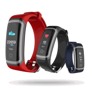 

Fitness Bracelet Smart Band Pedometer Calorie Sleep Monitoring Heart Rate Smart Watch 0.96 Inch Color Screen Smart Wristband