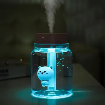 

Candy bottle USB air humidifier cold mist generator air purifier reduces radiation feature aromatherapy home gift