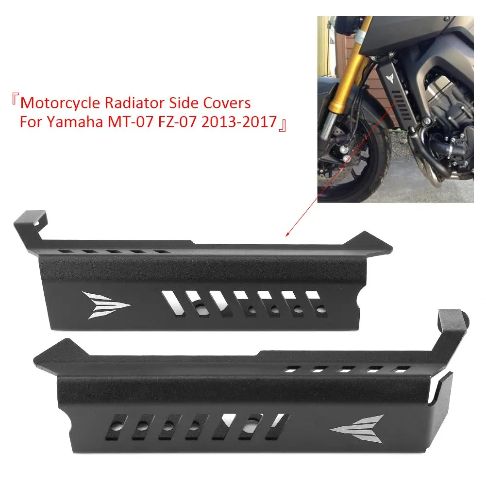Пара MT09 2013-/для Yamaha FZ09 2013- решетка радиатора Защитная крышка радиатора(матовый черный) S