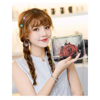 

Women Bag Jelly Bag Tote Casual Handbag Messenger Bags Women Transparent Shoulder Bag /BY