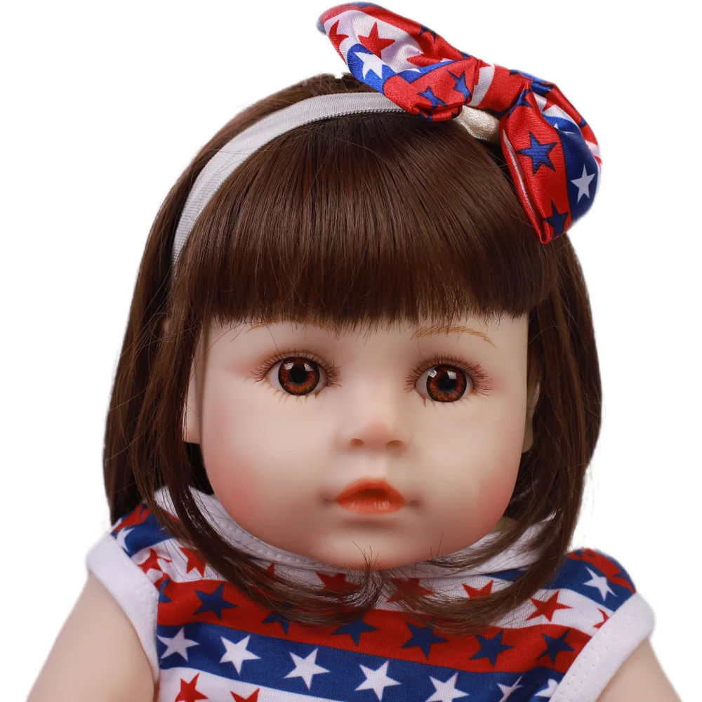 Pickwoo 55 см 48 см bebes кукла-реборн для маленькой девочки кукла из мягкого силикона и хлопка Boneca reborn Brinquedo подарок на день детей игрушки plamate