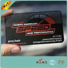 Заказная печать форма вырезанный цвет заполнение гальваническим черный визитная карточка металла