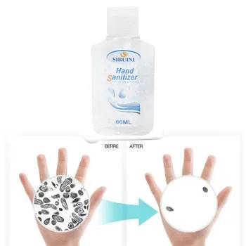 

Alcohol-free Hand Antiseptic Gel 60ML Anti-bacteria Moisturizing Disposable Hand Sanitizer Clean Hand Lotion Hand Wash Gel #0413